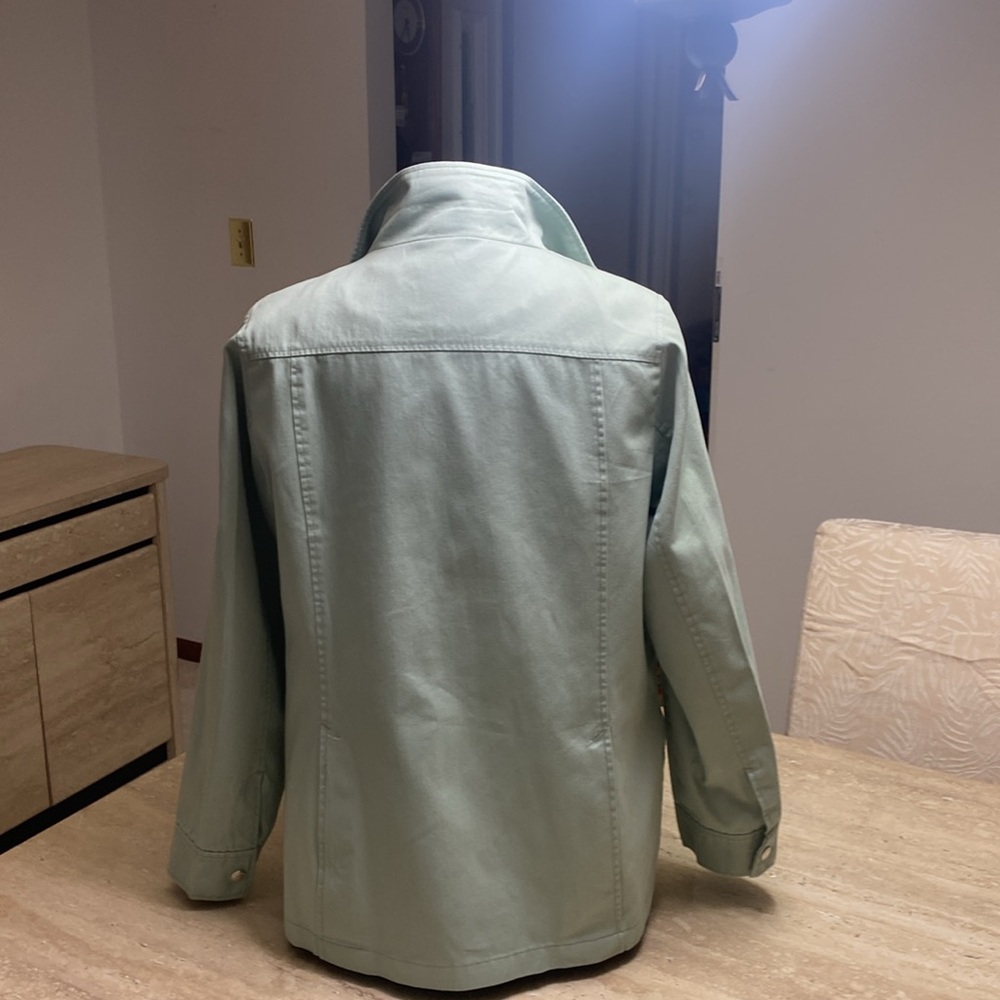 NWOT Sam Edelman Aqua color light weight jacket, Absolutely no flaws. - Picture 3 of 16